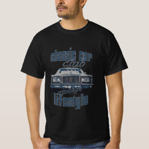 クラシックカークラブ ヴィンテージ オールドカーラバー ギフト Tシャツ