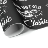 クラシックカーシェベル ラッピングペーパー (ロールコーナー)