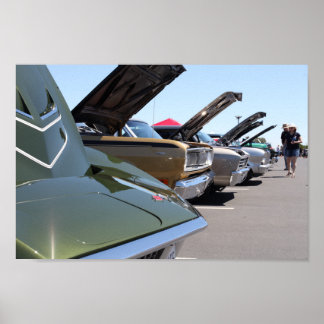 クラシックカーショーポスター ポスター