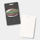 クラシックカーショー バッジ (正面&裏面)