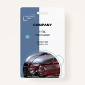 クラシックカーバッジ バッジ (正面)