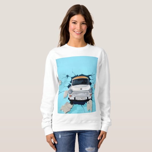 クラシックカームラルヴィンテージカーアートクラシックカーアート スウェットシャツ (正面フル)