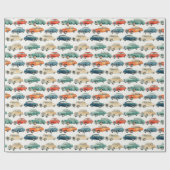 クラシックカーラッピング紙メルセデスベンツ ラッピングペーパー (フラット)