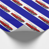 クラシックカーラッピング紙 ラッピングペーパー (角)