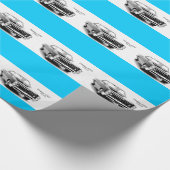 クラシックカーラッピング紙 ラッピングペーパー (角)