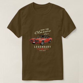 クラシックカー伝説のスピードTシャツ Tシャツ