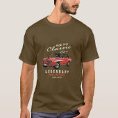 クラシックカー伝説のスピードTシャツ Tシャツ (正面)