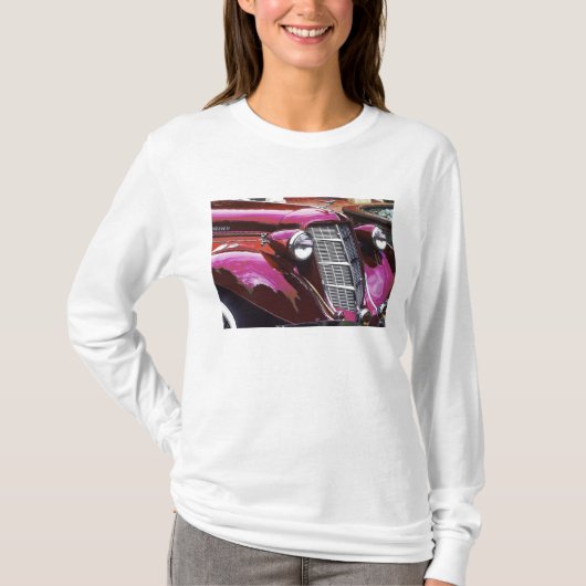 クラシックカー: オーバーン Tシャツ (正面)