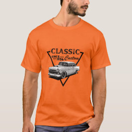 クラシックカー ガレージ ユナイテッド バイ ホースパワー Tシャツ