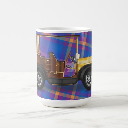 クラシックカー コーヒーマグカップ (中央)
