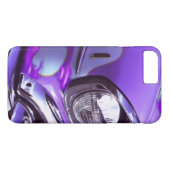 クラシックカー：炎のボンネットのシボレー Case-Mate iPhoneケース (裏面(横))