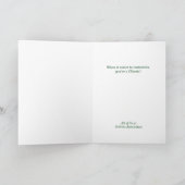 クラシックカー | 自動車のクリスマス | カスタム シーズンカード (内部)