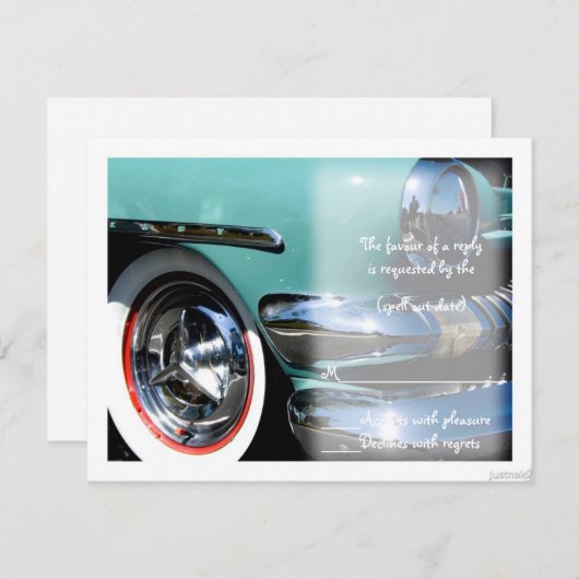 クラシックカーvi rsvp (正面/裏面)