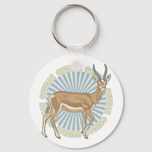 クラシックガゼル キーホルダー (正面)