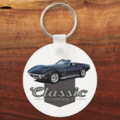クラシックガレージコルベット キーホルダー (正面)