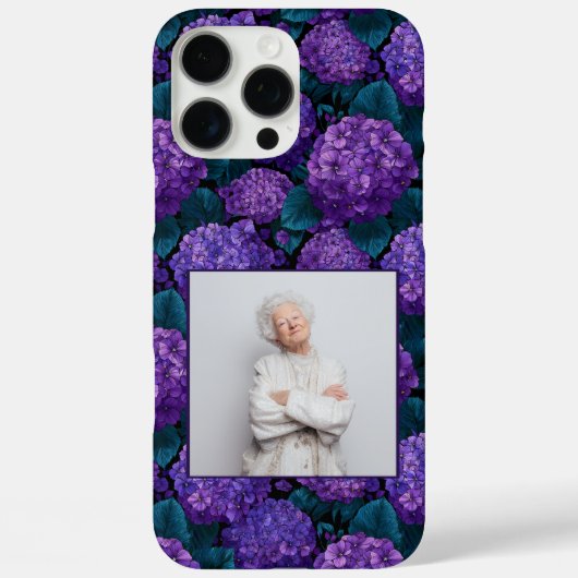クラシックガールズギフト アジサイ 写真 Case-Mate iPhoneケース (裏面)