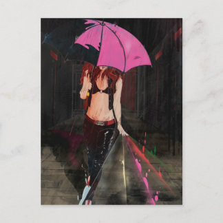クラシックガール ポストカード