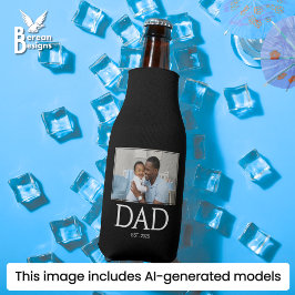 クラシックキャップフォト Dad Established ボトルクーラー