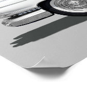 クラシックキャデラックカー ポスター (角)