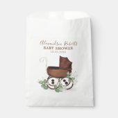 クラシックキャンディは赤ちゃんシャワー緑のキャリッジを好む フェイバーバッグ (正面)