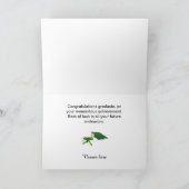 クラシックキャンベルプライド卒業カード カード (内部)