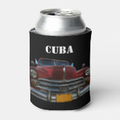 クラシックキューバ，ヴィナレスのアメリカ車 缶クーラー (缶正面)
