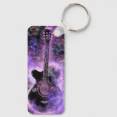 クラシックギターのキーチェーン キーホルダー (裏面)