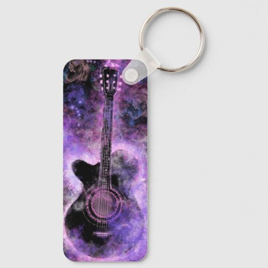 クラシックギターのキーチェーン キーホルダー (裏面)