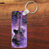 クラシックギターのキーチェーン キーホルダー (裏面)