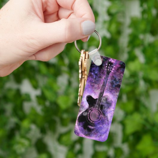クラシックギターのキーチェーン キーホルダー (手)