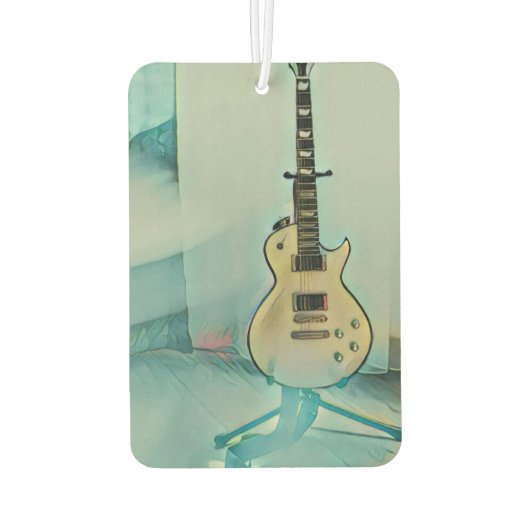 クラシックギターギフトパパ カーエアーフレッシュナー (裏面)