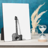 クラシックギター フォトプラーク (側面)