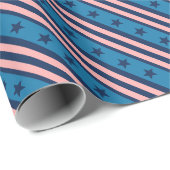 クラシックギフト幾何学イニシャルボーイフレンド誕生日 ラッピングペーパー (ロールコーナー)