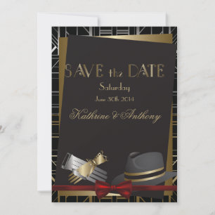 クラシックギャツビーDeco Wedding Save the Date セーブザデート