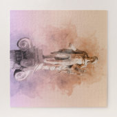 クラシックギリシアのアポロ像 ジグソーパズル (横)