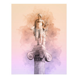 クラシックギリシアのアポロ像 フォトプリント           