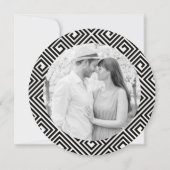 クラシックギリシャ語の鍵日付スクリプトの写真を保存 セーブザデート (裏面)