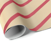 クラシッククリエレガントスマス金ゴールドレッドストライプ ラッピングペーパー (ロールコーナー)