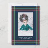 クラシッククリスマスの写真 シーズンカード (正面)