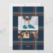 クラシッククリスマスの写真 シーズンカード (裏面)