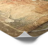 クラシッククリスマスの木のポスター ポスター (角)