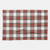 クラシッククリスマスの格子模様 キッチンタオル (横)