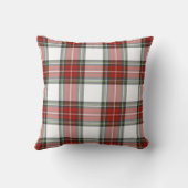 クラシッククリスマスの格子模様 クッション (裏面)