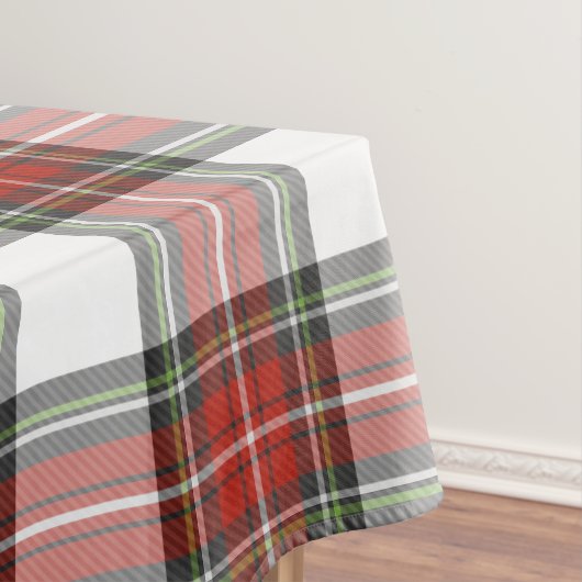 クラシッククリスマスの格子模様 テーブルクロス (インサイチュ)