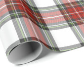 クラシッククリスマスの格子模様 ラッピングペーパー (ロールコーナー)