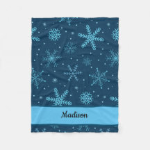 クラシッククリスマスの雪の上にネイビーカスタムブルー