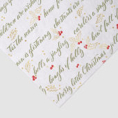 クラシッククリスマスカロルティッシュペーパー 薄葉紙 (詳細)