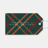 クラシッククリスマスギフトラベル ギフトタグ (正面(横))
