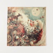 クラシッククリスマスサンタテーペストリー タペストリー (正面(横))