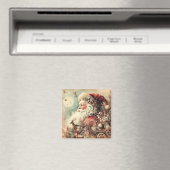 クラシッククリスマスサンタマグネット マグネット (インサイチュ (食洗機))